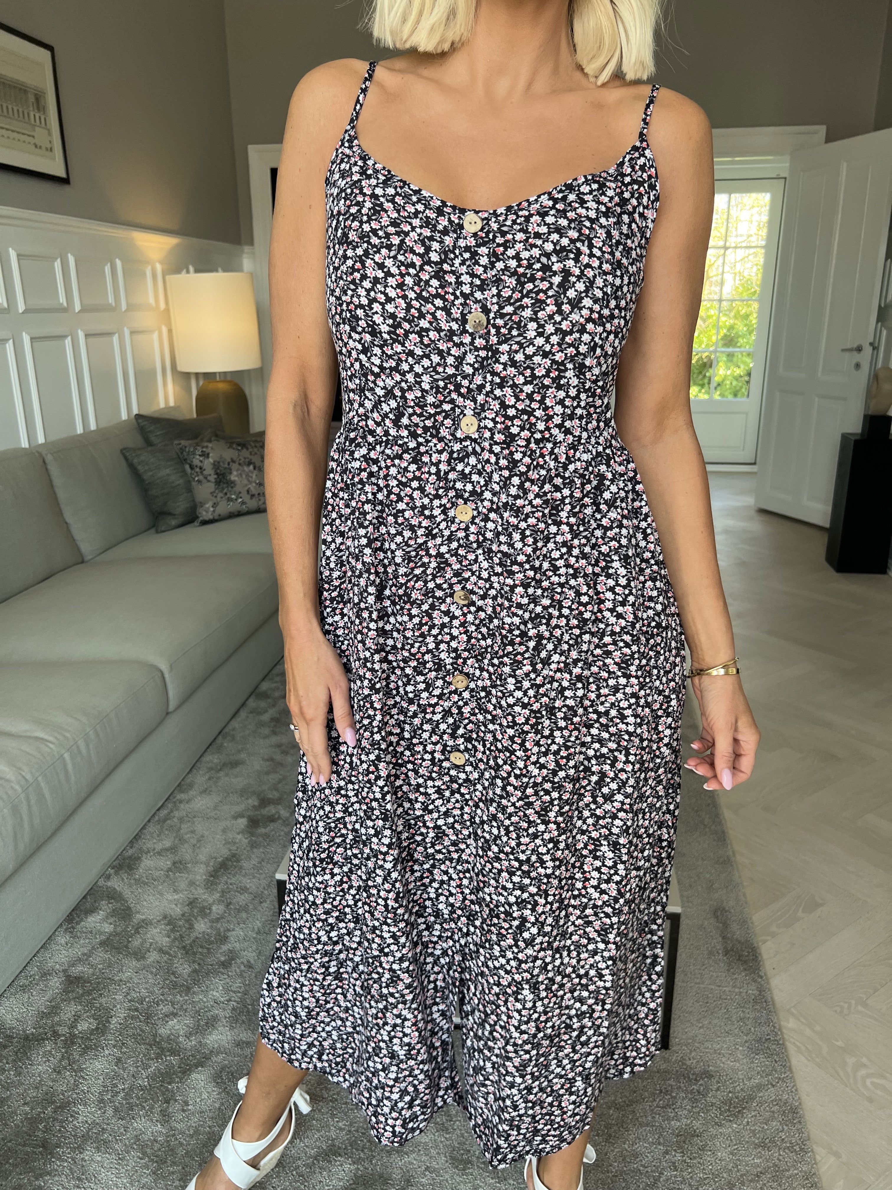 Lykke Small Flower - Söt bandklänning med blommigt tryck